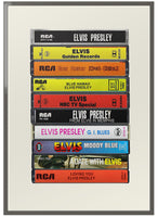 Elvis Presley: Collected Albums Cassette Print