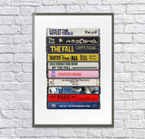 The Fall: Collected Albums Cassette Print