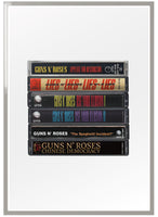 Guns N Roses: Collected Albums Cassette Print