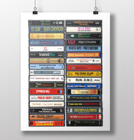 Hip Hop: Collected Albums Cassette Print