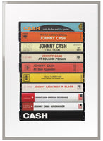 Johnny Cash: Collected Albums Cassette Print