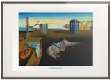 The Persistence of Memory with TARDIS: Salvador Dali/Dr Who Mashup