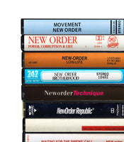 New Order Albums:  New Order Discography - Cassette Print