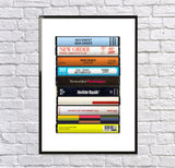 New Order Albums:  New Order Discography - Cassette Print