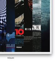 Christopher Nolan: Cinema Posters, Filmography Print