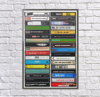 Oasis Albums:  Oasis Discography - Cassette Print