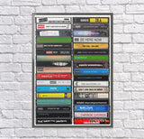 Oasis Albums:  Oasis Discography - Cassette Print