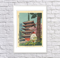 Radish Spirit & Temple: Studio Ghibli & Japanese Print Mashup, Spirited Away