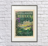 Daphne Du Maurier, Rebecca: First Edition Cover, Dictionary Print