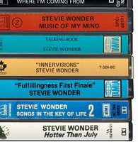 Stevie Wonder Albums:  Stevie Wonder Discography - Cassette Print