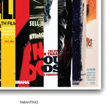 Quentin Tarantino: Cinema Posters, Filmography Print