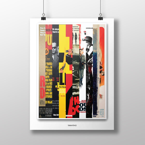 Quentin Tarantino: Cinema Posters, Filmography Print