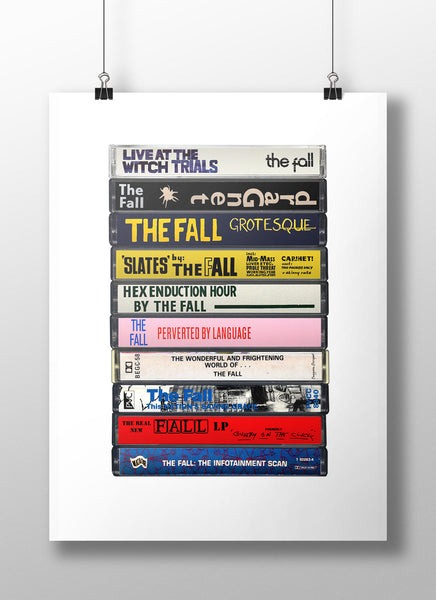 The Fall: Collected Albums Cassette Print