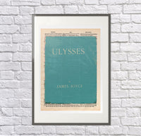 James Joyce, Ulysses: First Edition Cover, Dictionary Print