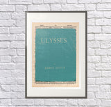 James Joyce, Ulysses: First Edition Cover, Dictionary Print